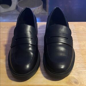 a new day Men's Black Slip-On Loafers